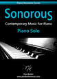 Sonorous piano sheet music cover